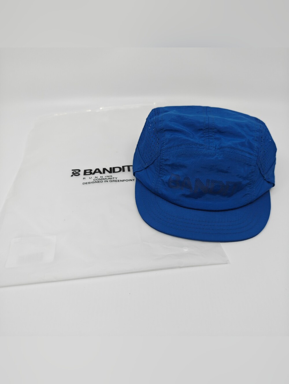 OS Bandit Running Humofit Nylon Run Cycling Hat Sunglasses Holder - Ink Blue